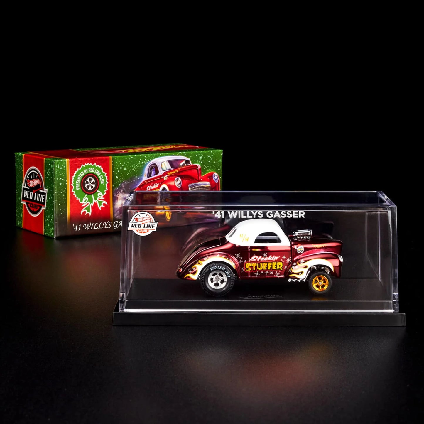 Hot Wheels - RLC Holiday Car 2022 - 1941 Willys Gasser
