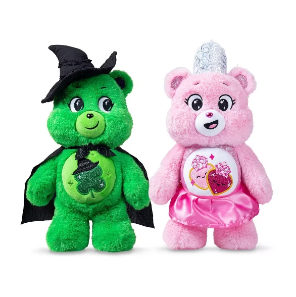 Plush - Care Bears x Wicked - Glinda & Elphaba - 2PK Set