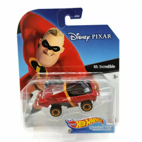 Hot Wheels - Character Cars - Disney/Pixar - Mr. Incredible (#GGX65) - 2021