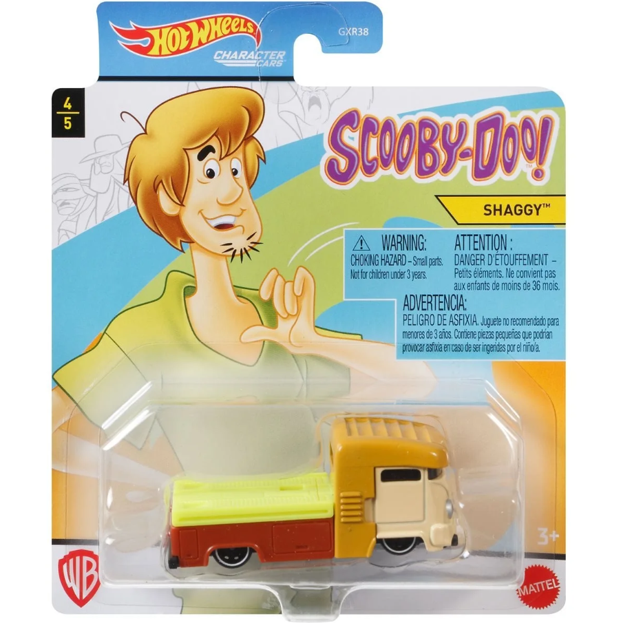 Hot Wheels - Character Cars - WB - Scooby-Doo! - Shaggy (#GRM61) - 2021