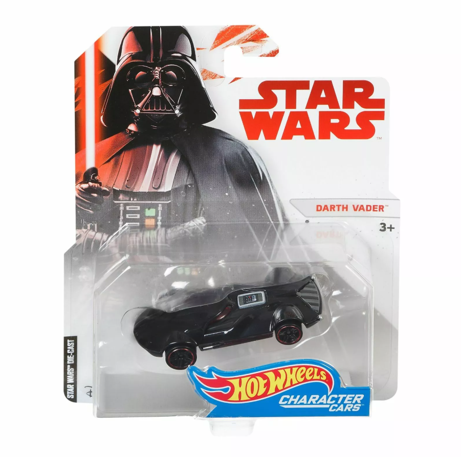 Hot Wheels - Character Cars - Star Wars - Darth Vader (#FDJ80) - 2018