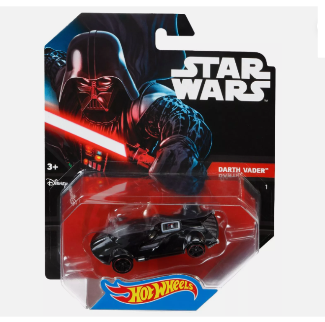 Hot Wheels - Character Cars - Star Wars - Darth Vader (#DTB03) - 2016