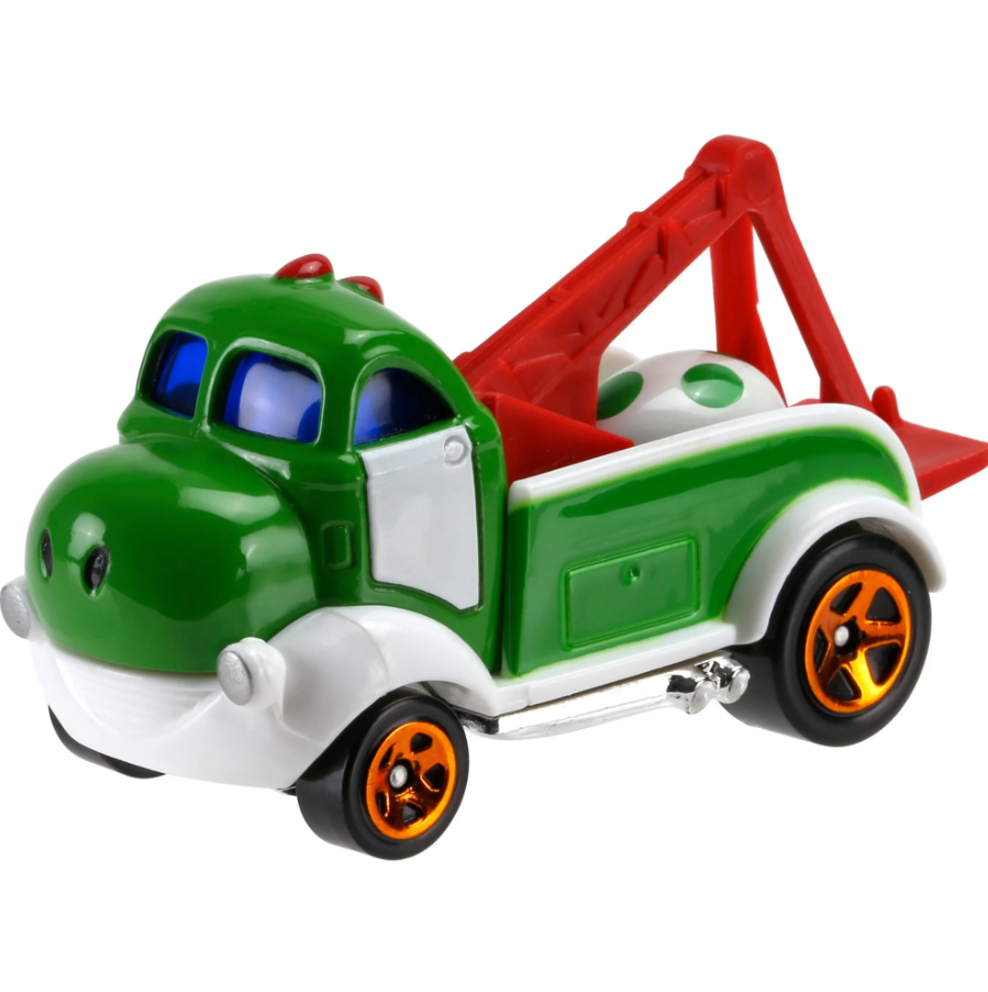 Hot Wheels - Character Cars - Super Mario - Yoshi (#FLJ26) - 2018