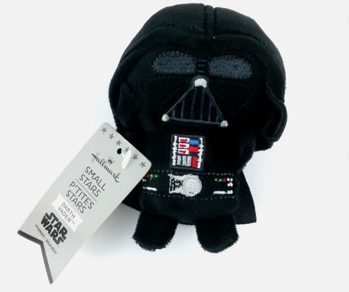 Hallmark "Small Stars" Plush Ornament - Star Wars - Darth Vader (4") - 2018