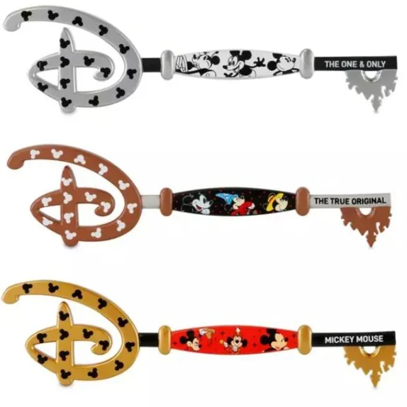 Disney Collectible Key Set - Mickey Mouse - Through the Years 3PC (2021)