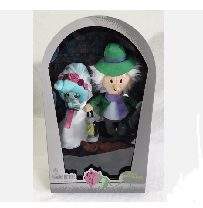 Groundskeeper Bride Plush Set The Haunted Mansion Disney Parks C Miller Bros Toys