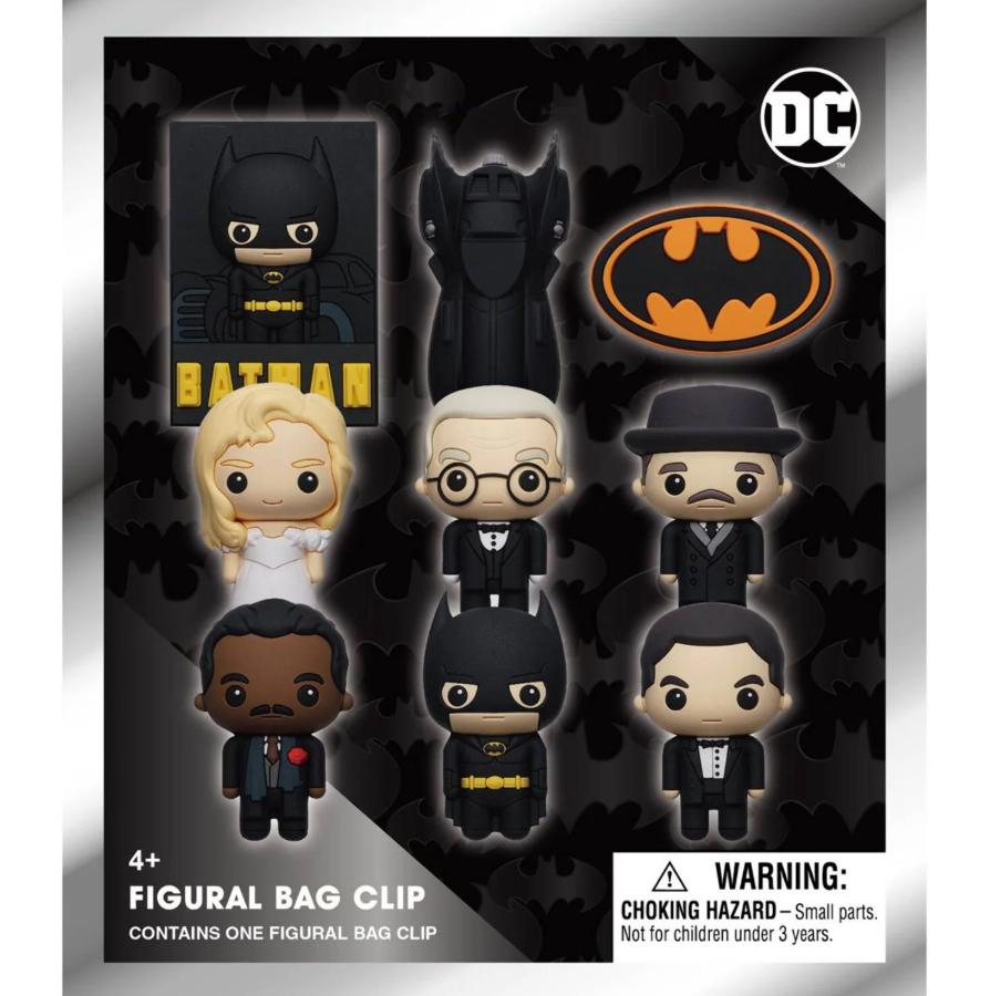 Figural Bag Clip - DC Comics - Batman 85th Anniversary (Blind Bag)