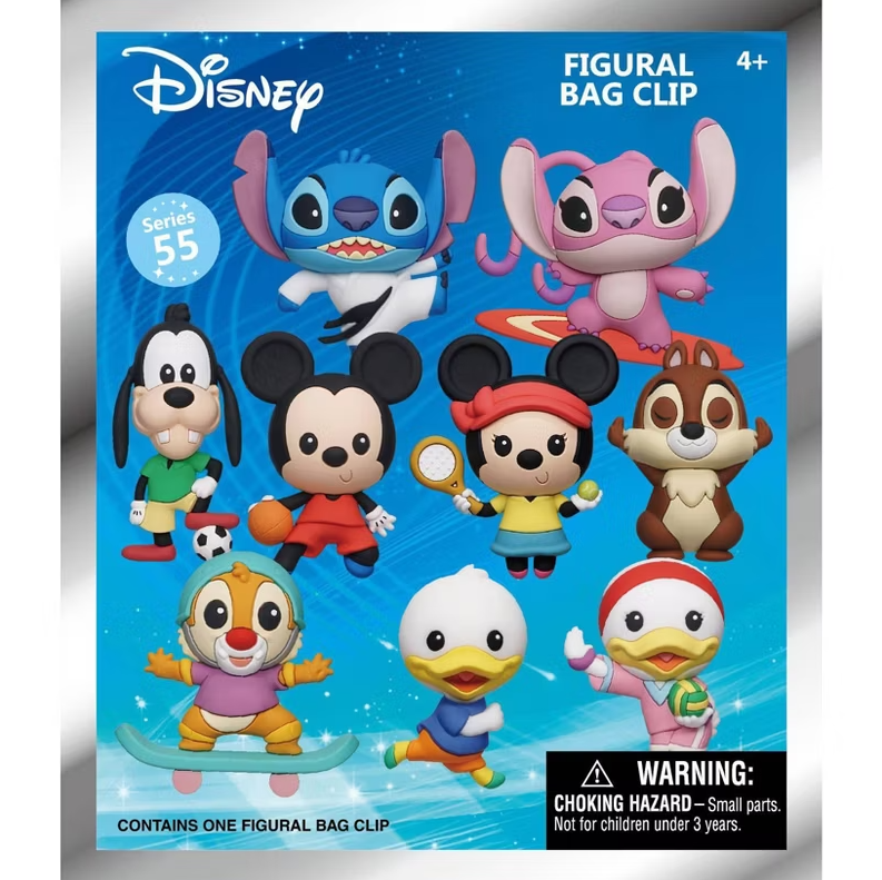 Figural Bag Clip - Disney - Sports - Series 55 (Blind Bag)