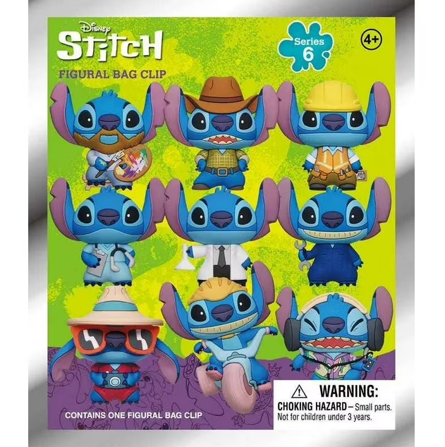 Figural Bag Clip - Disney - Stitch - Series 6 (Blind Bag)