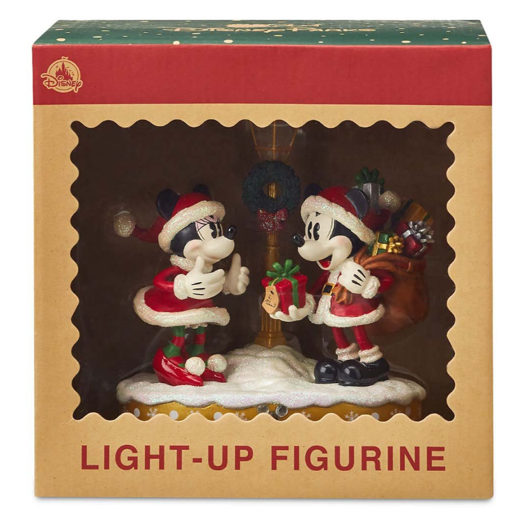 Light-Up Figurine - Disney - Good Tidings Collection (2018) - Santa Mickey & Minnie