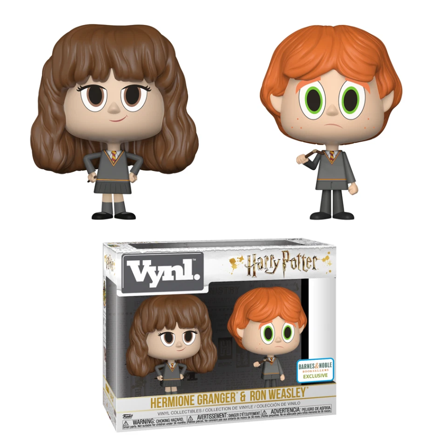 Vynl by Funko - Harry Potter - Hermione Granger & Ron Weasley with Broken Wand (2PK) - EXCLUSIVE