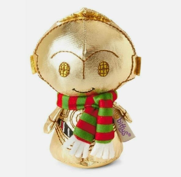 Plush - Holiday C-3PO - Hallmark "itty bittys" (4") - 2015