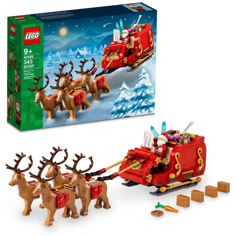 LEGO 40499 - Santa's Sleigh with Reindeer (343pc)