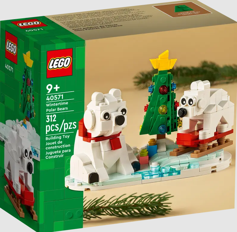 LEGO 40571 - Wintertime Polar Bears (312pc) - RETIRED