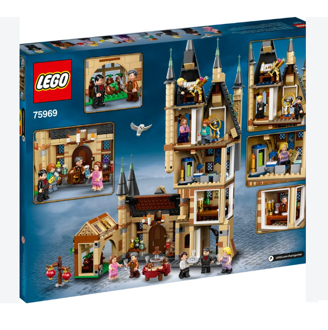 LEGO 75969 - Harry Potter - Hogwarts Astronomy Tower (971pc) - RETIRED - DAMAGED BOX