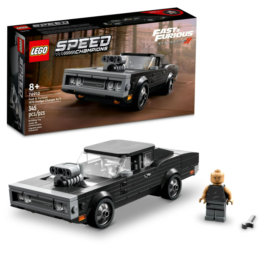 LEGO 76912 - Speed Champions - Fast & Furious - 1970 Dodge Charger R/T (345pc) - RETIRED