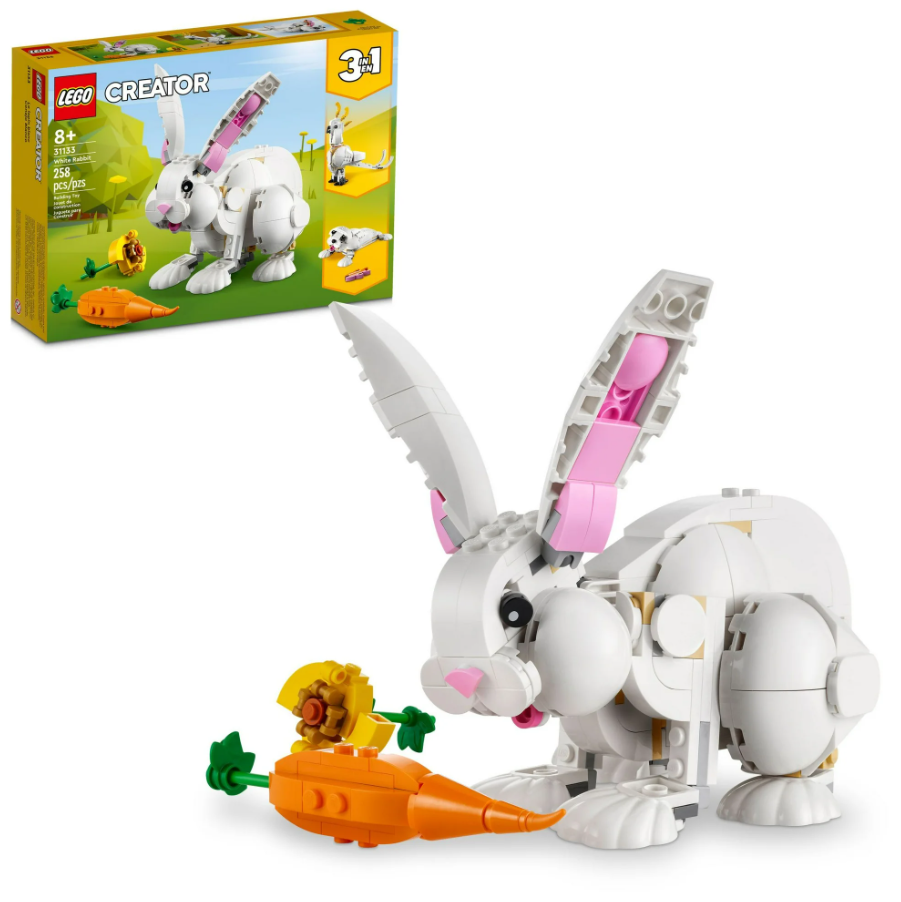 LEGO 31133 - Creator 3 in 1 - White Rabbit (258 pc)