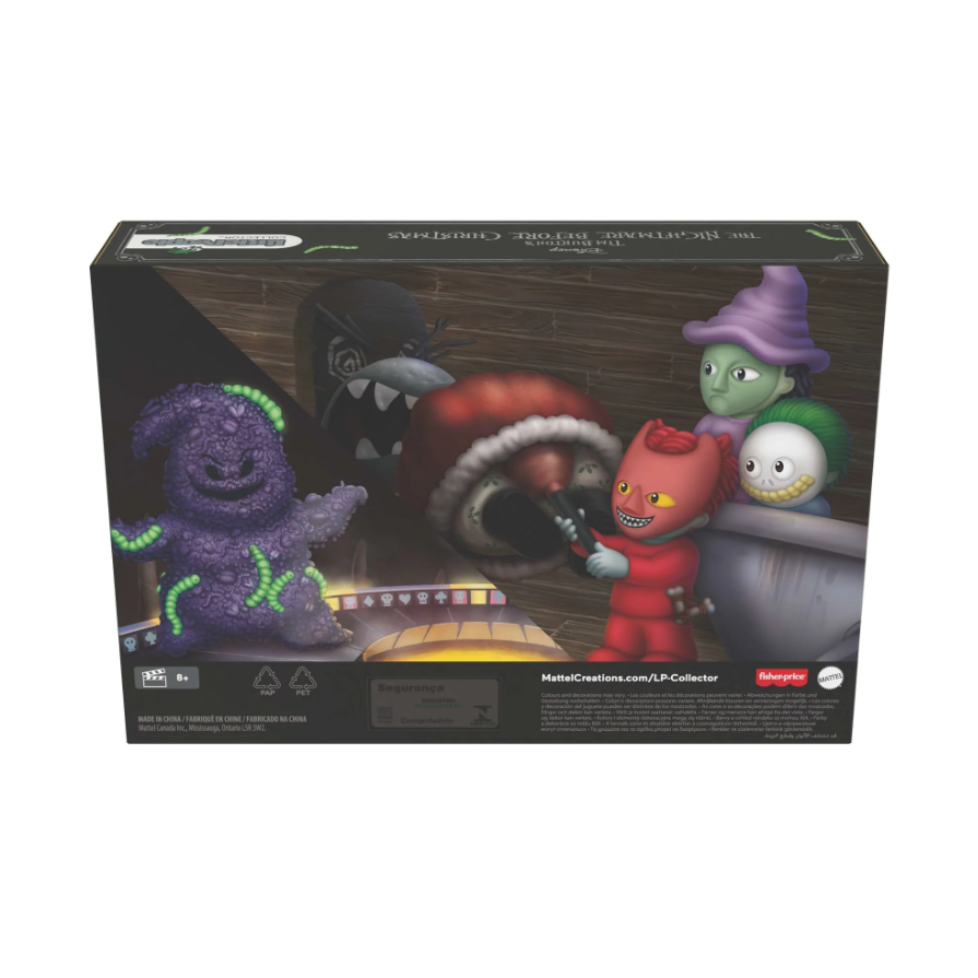 Fisher Price - Little People Collector - The Nightmare Before Christmas - 4pc Special Edition Set