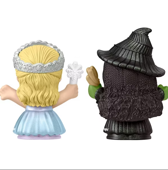 Fisher Price - Little People Collector - Wicked - Elphaba & Glinda - 2pc Special Edition Set
