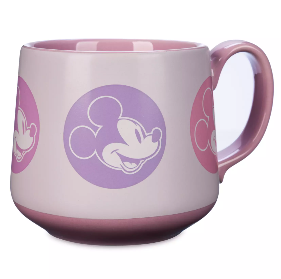 Mug - Disney - Mickey Mouse - Purple Circles