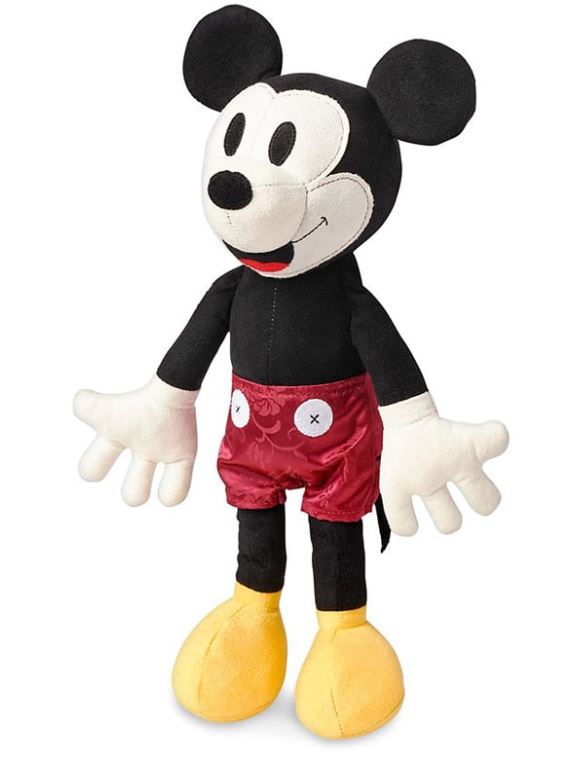 Mickey Mouse Plush (11") - Vintage Styling
