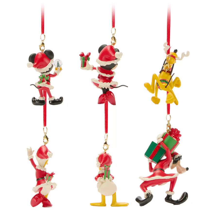 Mickey Mouse Family Christmas Collection (2025) - Ornament Set - Mickey & Friends - Set of 6