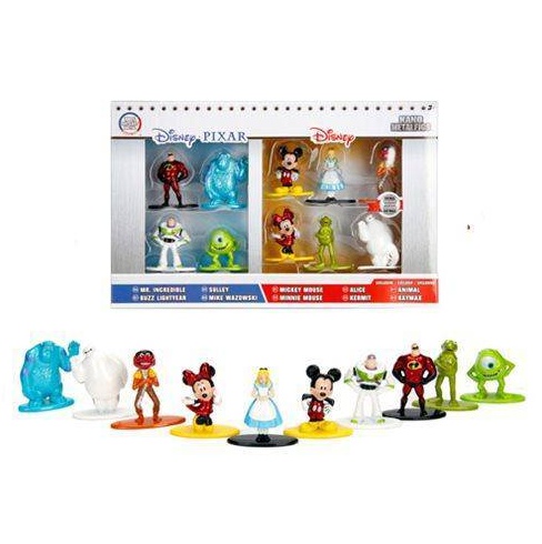 NANO Metalfigs by JADA - Disney Pixar - Set of 10