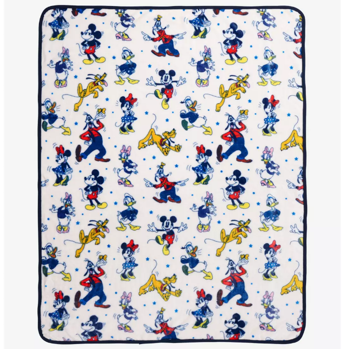Throw Blanket - Disney - Mickey & Friends - Vintage (46"x60")