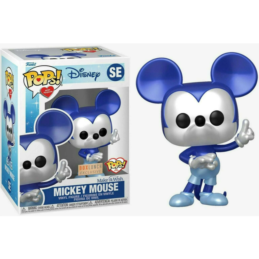 Funko POPS! With Purpose - Disney - Mickey Mouse (#SE) - Make-A-Wish EXCLUSIVE