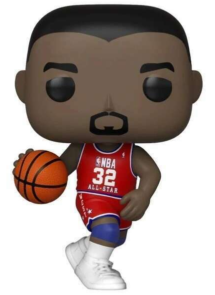 Funko POP! Basketball - NBA All-Stars - Magic Johnson - Red Jersey - 1986 (#136) - EXCLUSIVE