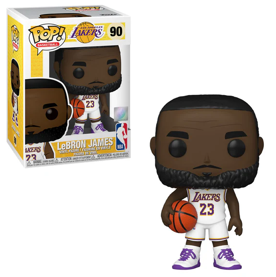 Funko POP! Basketball - Los Angeles Lakers - LeBron James - Alternate Jersey (#90)