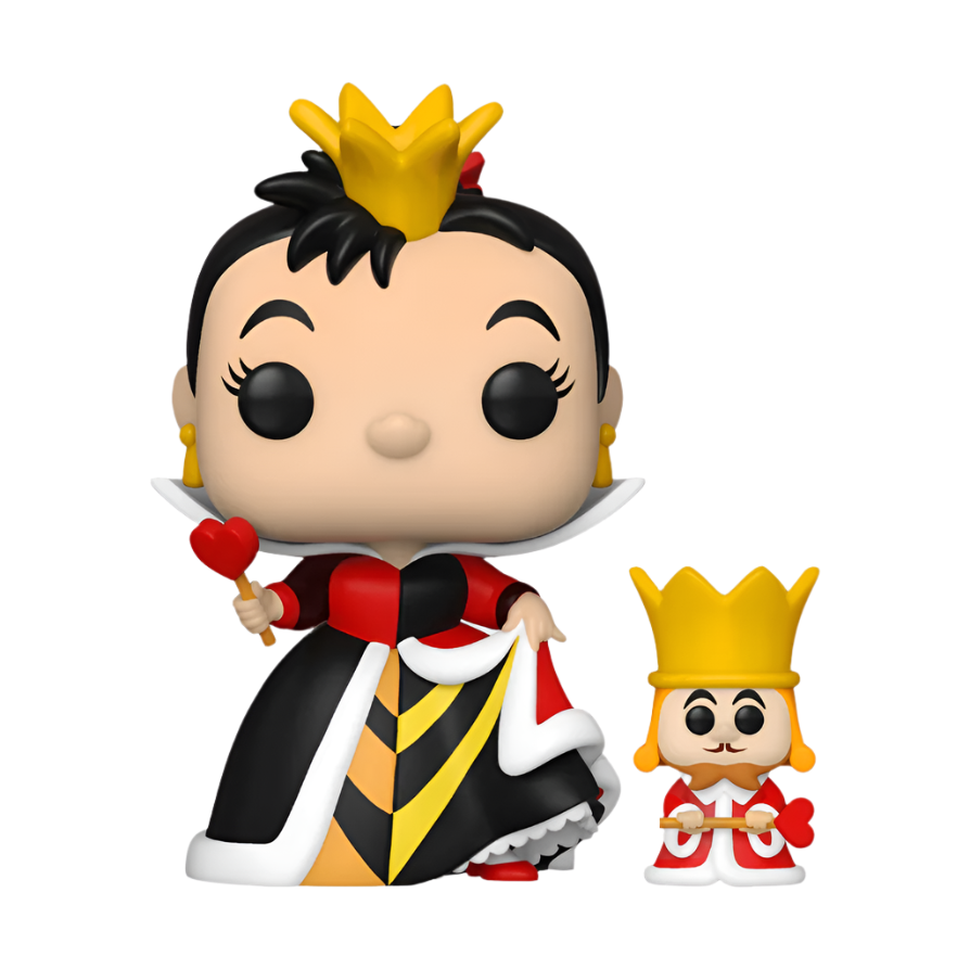Funko POP! Disney - Alice in Wonderland - Queen of Hearts with King (#1063)