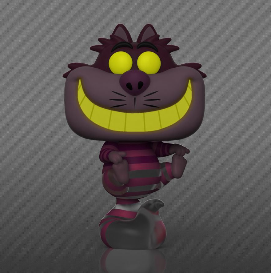 Funko POP! Disney - Alice in Wonderland - Cheshire Cat - Translucent Glow-In-The-Dark (#1059) - EXCLUSIVE