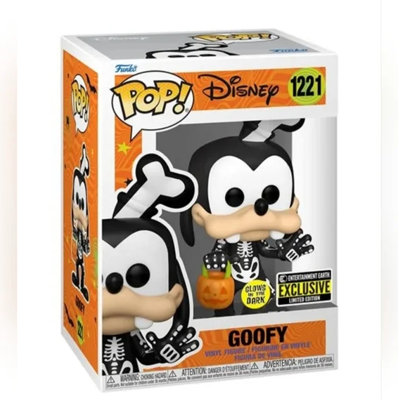 Funko POP! Disney - Halloween 2022 - Skeleton Goofy - Glow in the Dark (#1221) - EXCLUSIVE