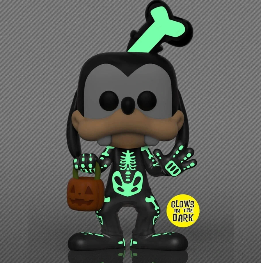 Funko POP! Disney - Halloween 2022 - Skeleton Goofy - Glow in the Dark (#1221) - EXCLUSIVE