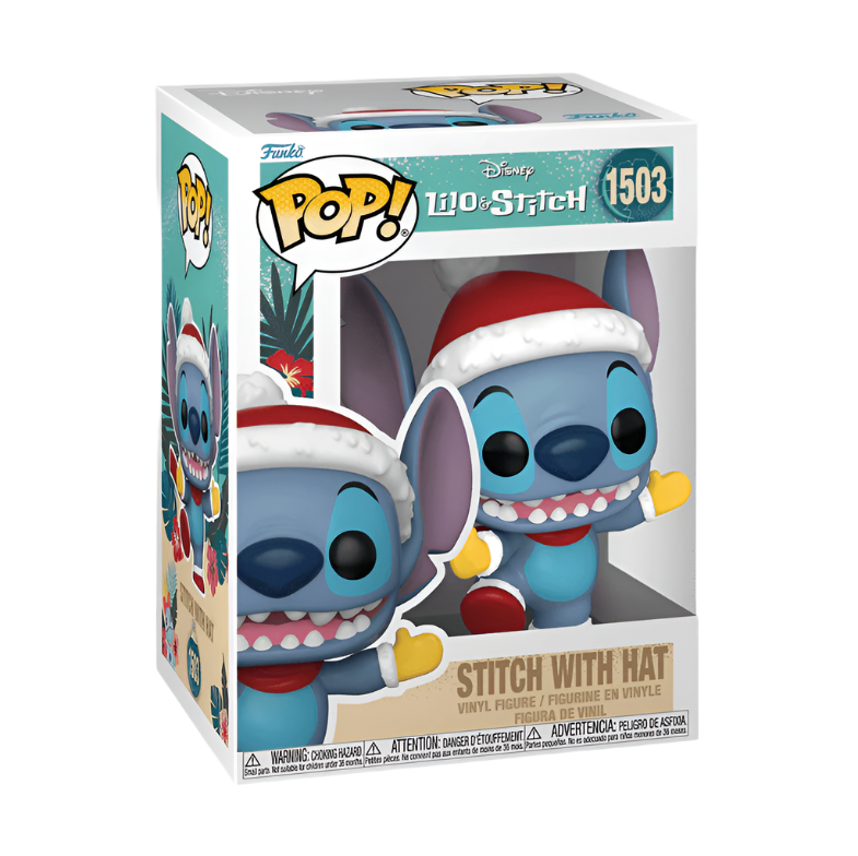 Funko POP! Disney - Holiday 2024 - Lilo & Stitch - Stitch with Hat