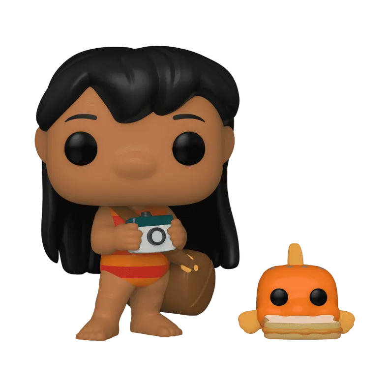 Funko POP! Disney - Lilo & Stitch - Lilo with Pudge (#1047)