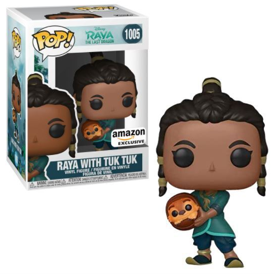 Funko POP! Disney - Raya and the Last Dragon - Raya with Tuk Tuk (#1005) - EXCLUSIVE