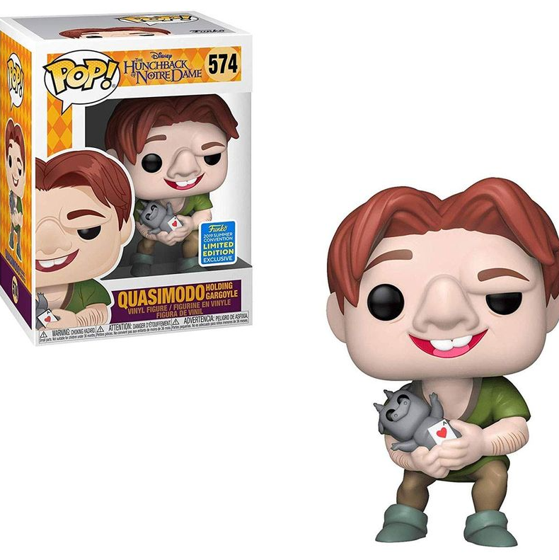 Funko POP! Disney - The Hunchback of Notre Dame - Quasimodo Holding Gargoyle (#574) - EXCLUSIVE