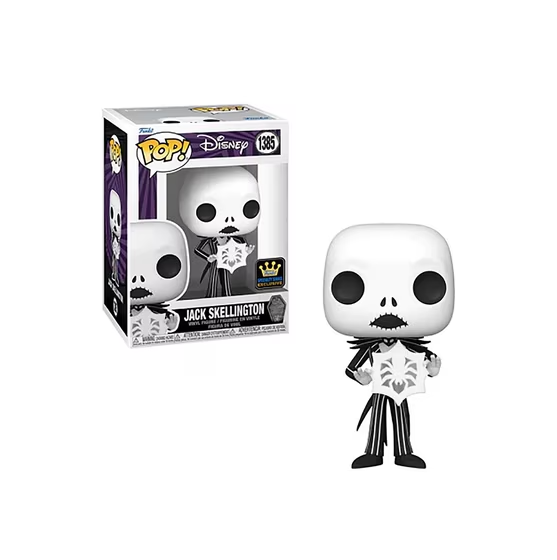 Funko POP! Disney - The Nightmare Before Christmas - Jack Skellington with Spider Snowflake (#1385) EXCLUSIVE