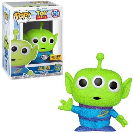Funko POP! Disney - Toy Story - Alien - Diamond Glitter (#525) - EXCLUSIVE