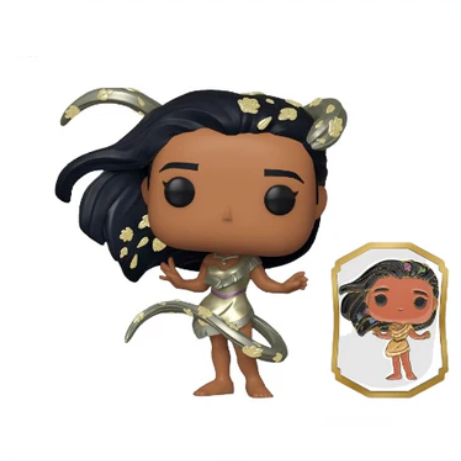 Funko POP! Disney - Ultimate Princess - Gold Series - Pocahontas with Pin (#339) - EXCLUSIVE