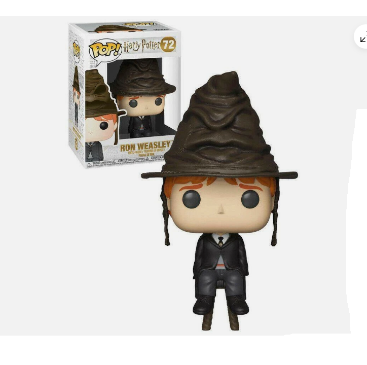 Funko POP! Harry Potter - Ron Weasley with Sorting Hat (#72)