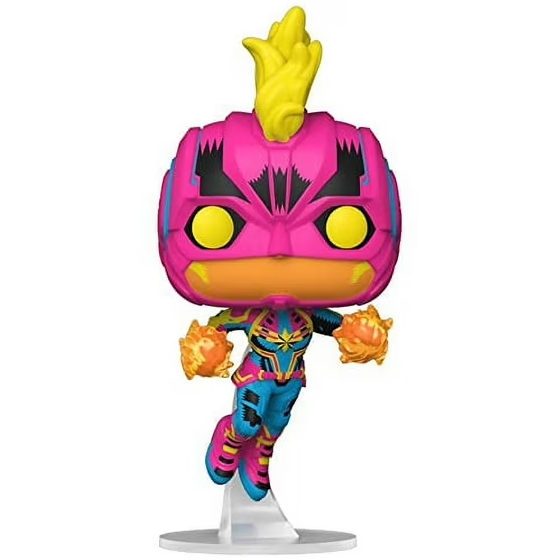 Funko POP! Marvel - Captain Marvel - Captain Marvel - Black Light (#908) - EXCLUSIVE