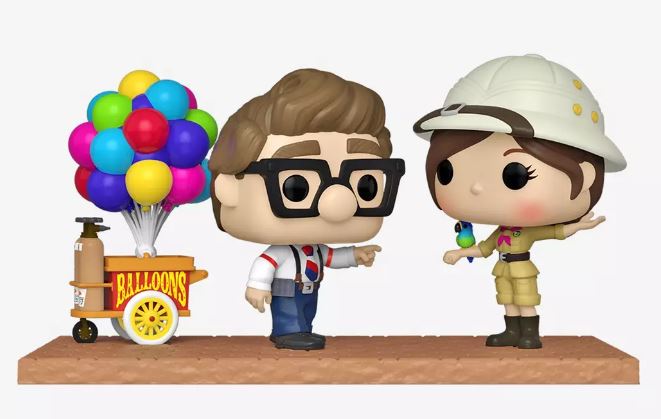 Funko POP! Moment - Disney - UP! - Carl & Ellie w/ Balloon Cart (#1152) - EXCLUSIVE