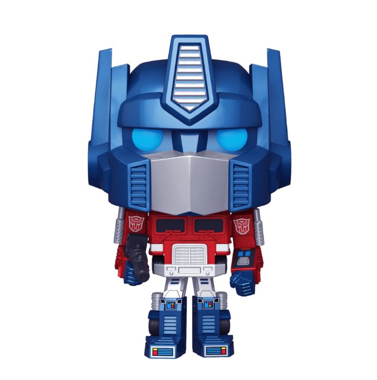 Funko POP! Retro Toys - Transformers - Optimus Prime - Metallic (#22) - EXCLUSIVE