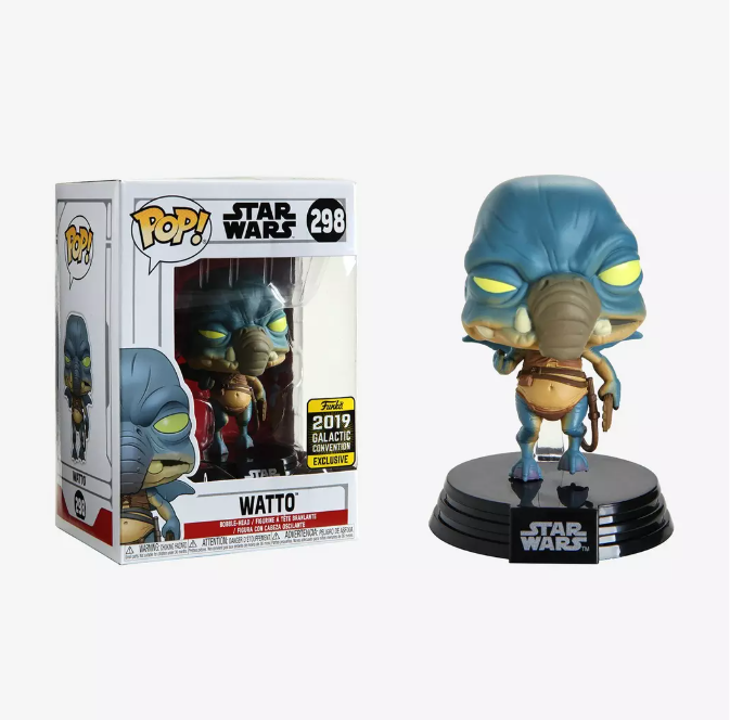 Funko POP! Star Wars - Watto (#298) - 2019 Galactic Convention EXCLUSIVE