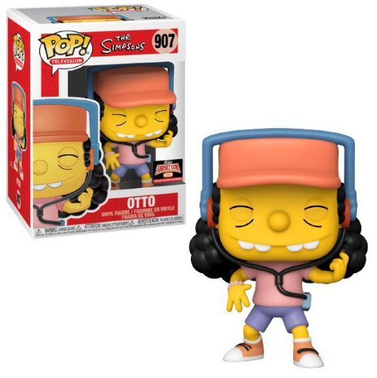 Funko POP! Television - The Simpsons - Otto Mann (#907) - EXCLUSIVE