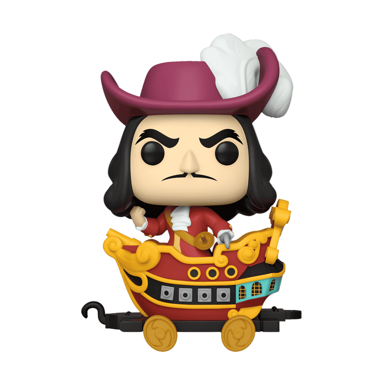 Funko POP! Trains - Disney Villains - Captain Hook in Cart (#14) - EXCLUSIVE