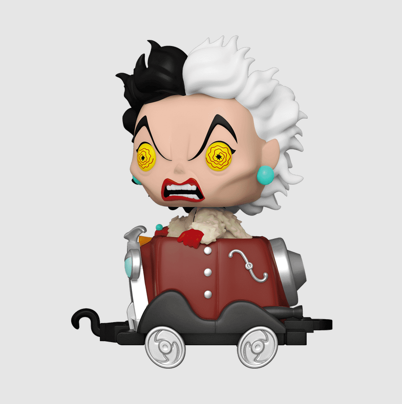 Funko POP! Trains - Disney Villains - Cruella de Vil in Cart (#15) - EXCLUSIVE